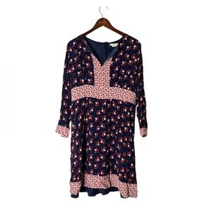 Boden Women’s Floral 3/4 Sleeve Office Dress- Size 12